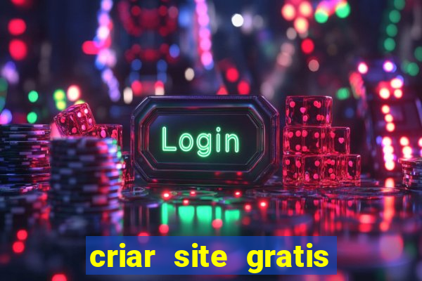 criar site gratis de jogos